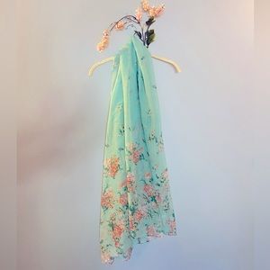 Floral scarf | lightweight scarf